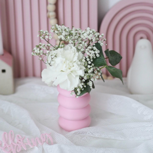 3D Druck Datei STL Vase bubble glatt Blumenvase für Trockenblumen 3D-Druck Datei