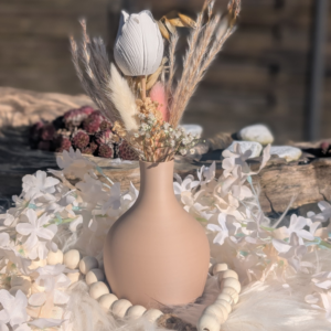 STL 3D Druck Datei Vase Blumenvase GLATT bauchig 3D Druck Datei