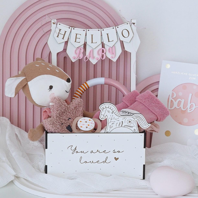 3 mm und 4 mm Baby Geschenkbox Geschenk zur Geburt teilweise beleuchtbar für Kleinigkeiten SVG Laserdatei Laserfile Lasercut – Bild 17