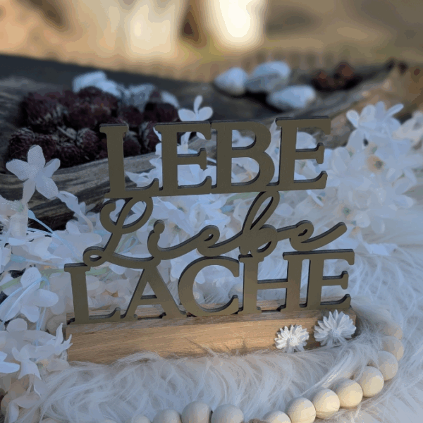 SVG Laserdatei 4er Klötzchenschrift Lebe Liebe Lache Easysticks Klötzchen SVG Datei – Bild 2