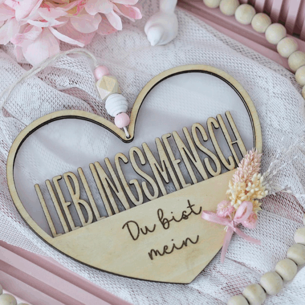 8 Designs Herzen zum Aufhängen und füllen mit Blumen oder Geld Hochzeit Muttertag Dankeschön Freundschaft Mama Oma Danke SVG Laserdatei Lasercut – Bild 19