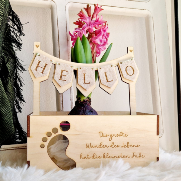 3 mm und 4 mm Baby Geschenkbox Geschenk zur Geburt teilweise beleuchtbar für Kleinigkeiten SVG Laserdatei Laserfile Lasercut – Bild 21