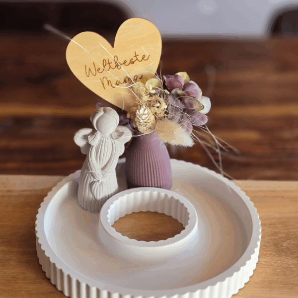 SVG Laserdatei Klötzchenschriftzug Mama Oma inkl Steckern Muttertag Mutterliebe SVG Datei – Bild 4