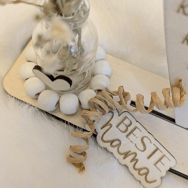 SVG Laserdatei Geschenkanhänger Mama Papa Muttertag Vatertag Etiketten Tags SVG-Datei – Bild 10