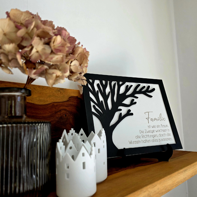 SVG Laserdatei Bild Aufsteller Familienbild mit Ständer Bilderrahmen 3d effekt 2 lagig Mama Muttertag Vatertag Mama Papa Oma Opa SVG Datei – Bild 11