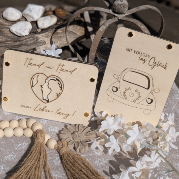 SVG Laserdatei Hochzeit Geldgeschenk Verpackung für Geld 5 Designs Gutscheinkarten SVG-Datei – Bild 16