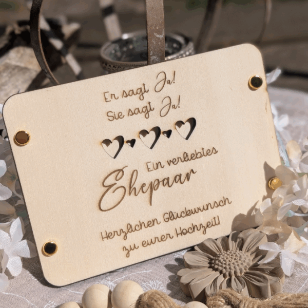 SVG Laserdatei Hochzeit Geldgeschenk Verpackung für Geld 5 Designs Gutscheinkarten SVG-Datei – Bild 15