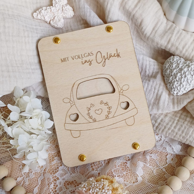 SVG Laserdatei Hochzeit Geldgeschenk Verpackung für Geld 5 Designs Gutscheinkarten SVG-Datei – Bild 22