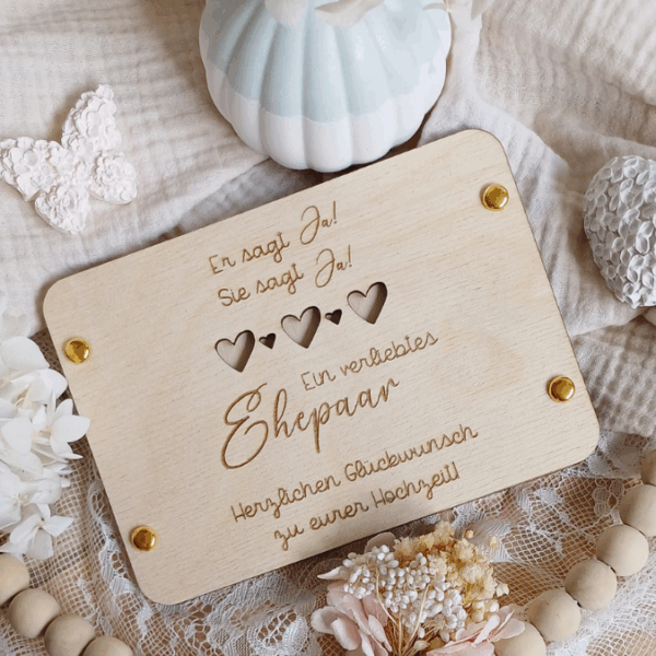 SVG Laserdatei Hochzeit Geldgeschenk Verpackung für Geld 5 Designs Gutscheinkarten SVG-Datei – Bild 24