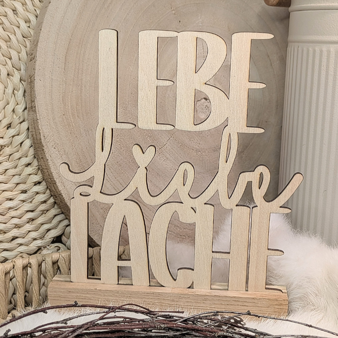 SVG Laserdatei 4er Klötzchenschrift Lebe Liebe Lache Easysticks Klötzchen SVG Datei – Bild 13