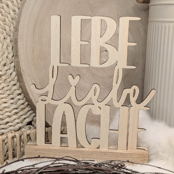 SVG Laserdatei 4er Klötzchenschrift Lebe Liebe Lache Easysticks Klötzchen SVG Datei – Bild 7