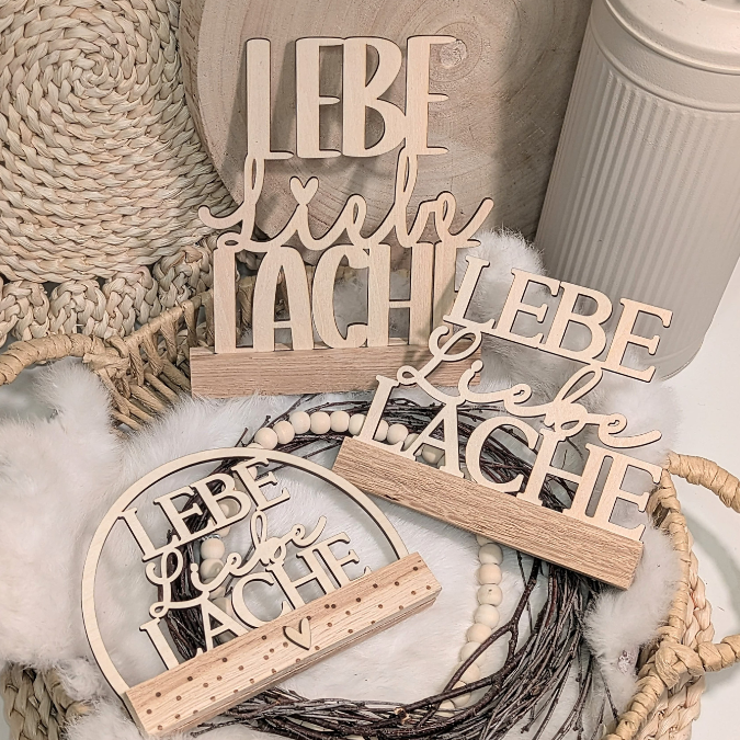 SVG Laserdatei 4er Klötzchenschrift Lebe Liebe Lache Easysticks Klötzchen SVG Datei – Bild 15