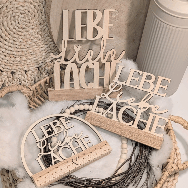 SVG Laserdatei 4er Klötzchenschrift Lebe Liebe Lache Easysticks Klötzchen SVG Datei – Bild 9