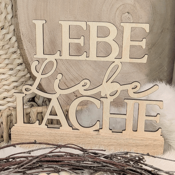 SVG Laserdatei 4er Klötzchenschrift Lebe Liebe Lache Easysticks Klötzchen SVG Datei – Bild 10