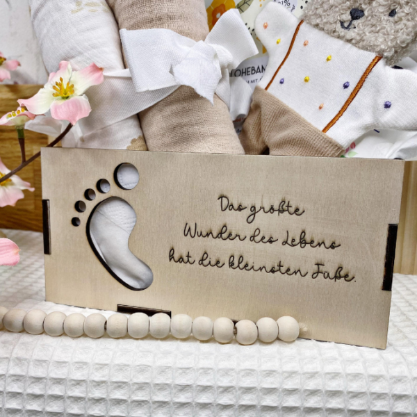 3 mm und 4 mm Baby Geschenkbox Geschenk zur Geburt teilweise beleuchtbar für Kleinigkeiten SVG Laserdatei Laserfile Lasercut – Bild 26