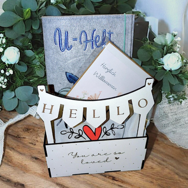 3 mm und 4 mm Baby Geschenkbox Geschenk zur Geburt teilweise beleuchtbar für Kleinigkeiten SVG Laserdatei Laserfile Lasercut – Bild 11