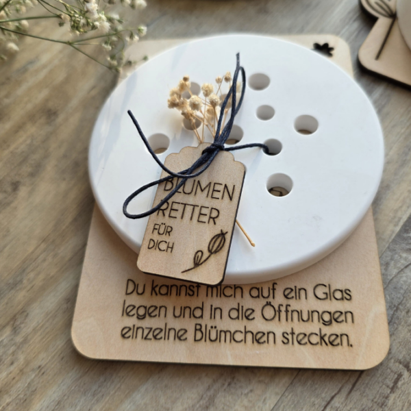 SVG Laserdatei BLUMENRETTER inkl Verpackung und Geschenkanhänger Blumenliebe Geschenkidee Laser SVG Datei – Bild 13