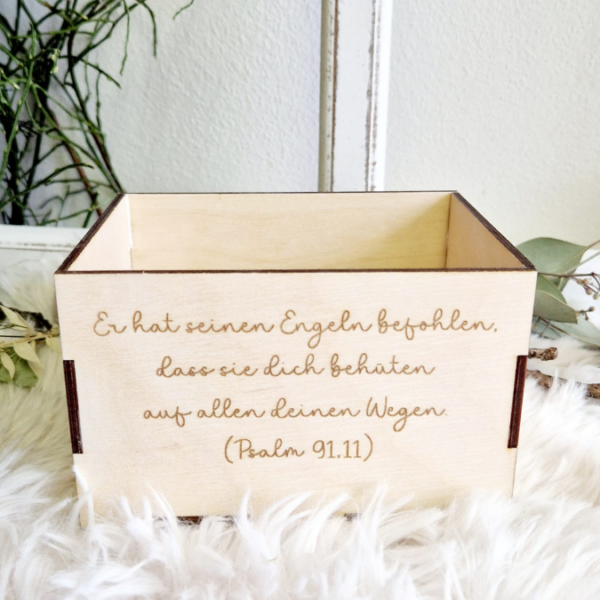 3 mm und 4 mm Baby Geschenkbox Kirche Arche für Kleinigkeiten inkl. Caketopper und Geldkarte SVG Laserdatei Laserfile Lasercut – Bild 5