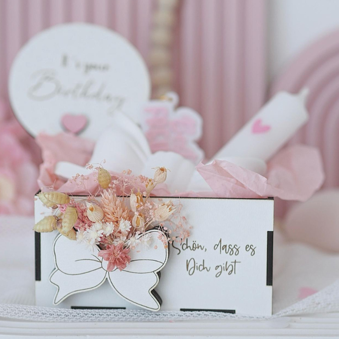 3 mm und 4 mm Geburtstags Geschenkbox Geschenk für Kleinigkeiten mit vielen Gravuren, Steckern und Dekomöglichkeiten SVG Laserdatei Laserfile Lasercut – Bild 16