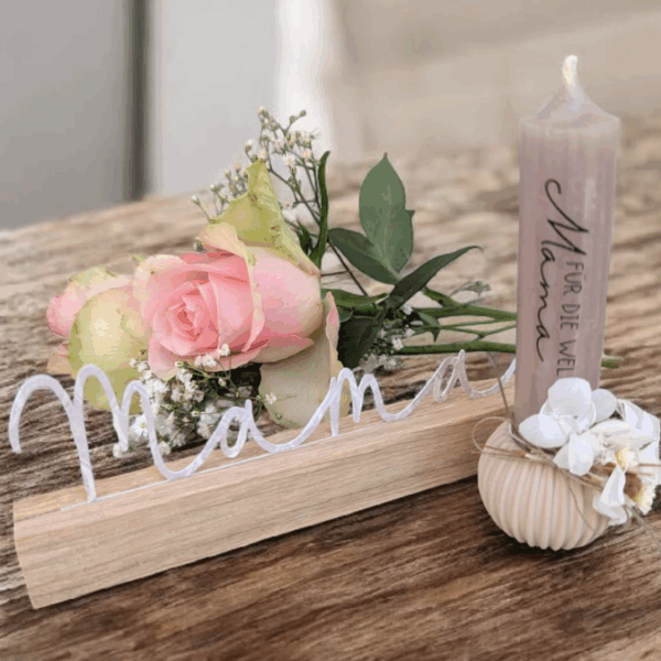SVG Laserdatei Klötzchenschriftzug Mama Oma inkl Steckern Muttertag Mutterliebe SVG Datei – Bild 16