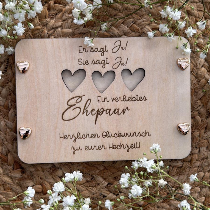 SVG Laserdatei Hochzeit Geldgeschenk Verpackung für Geld 5 Designs Gutscheinkarten SVG-Datei – Bild 4