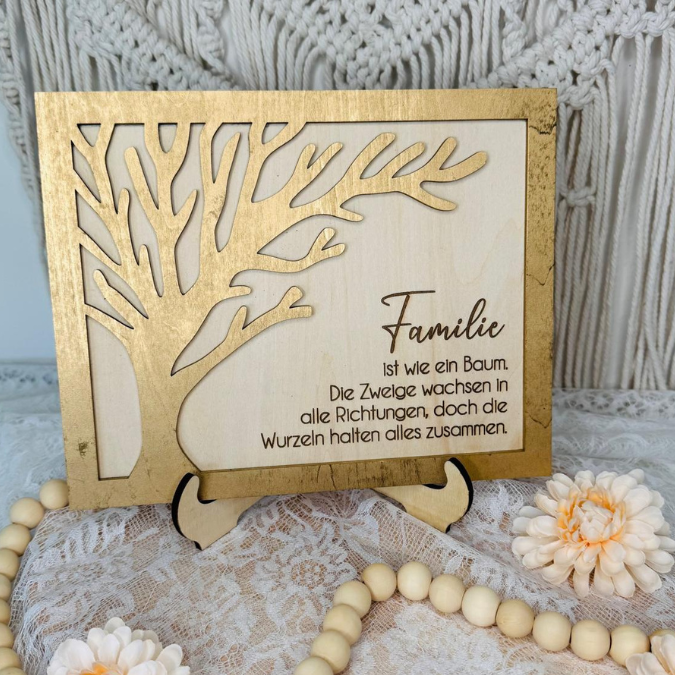SVG Laserdatei Bild Aufsteller Familienbild mit Ständer Bilderrahmen 3d effekt 2 lagig Mama Muttertag Vatertag Mama Papa Oma Opa SVG Datei – Bild 21