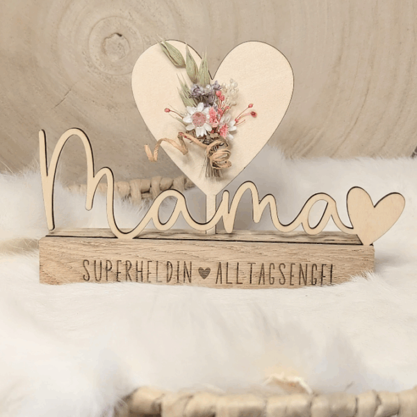 SVG Laserdatei Klötzchenschriftzug Mama Oma inkl Steckern Muttertag Mutterliebe SVG Datei – Bild 19