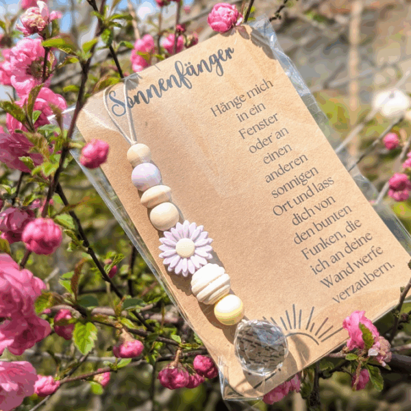 PRINT DRUCKVORLAGE PDF Verpackung Sonnenfänger Geschenkkarte 2 Designs Kleinigkeit Printable zum ausdrucken – Bild 9