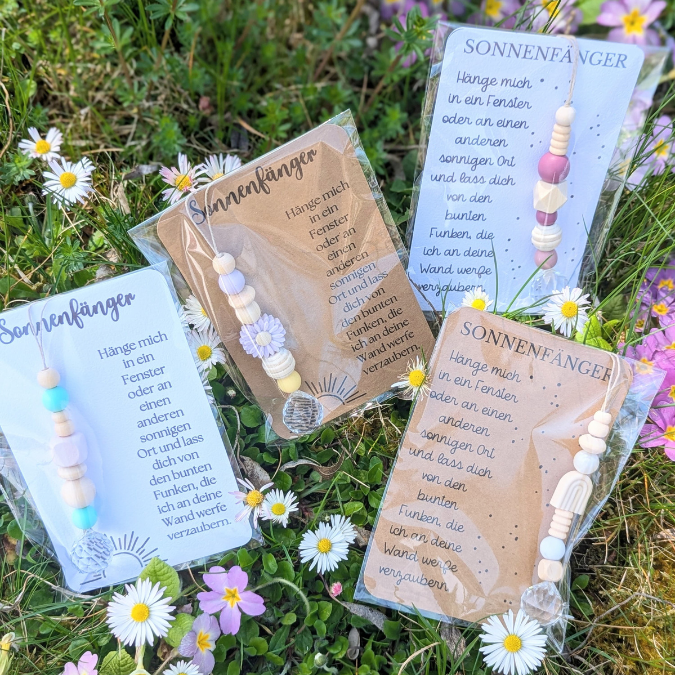 PRINT DRUCKVORLAGE PDF Verpackung Sonnenfänger Geschenkkarte 2 Designs Kleinigkeit Printable zum ausdrucken – Bild 10