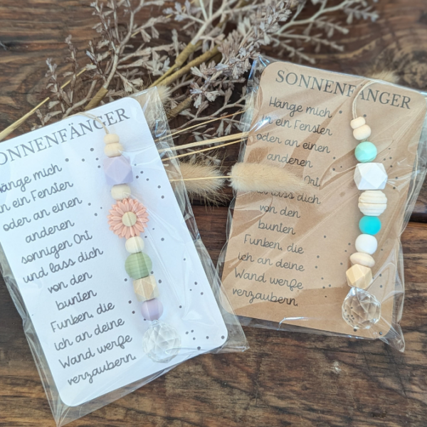 PRINT DRUCKVORLAGE PDF Verpackung Sonnenfänger Geschenkkarte 2 Designs Kleinigkeit Printable zum ausdrucken – Bild 8