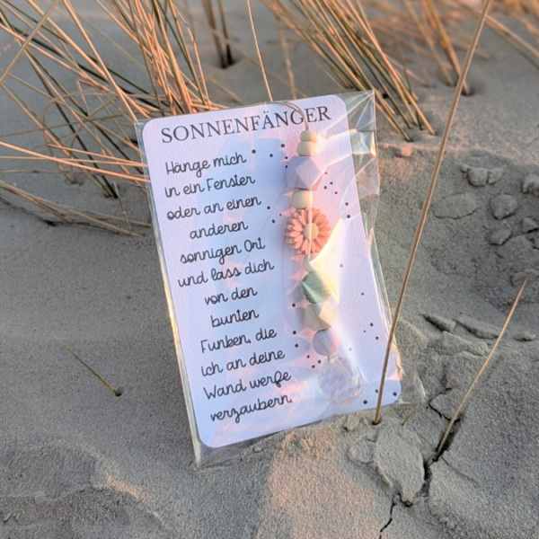 PRINT DRUCKVORLAGE PDF Verpackung Sonnenfänger Geschenkkarte 2 Designs Kleinigkeit Printable zum ausdrucken – Bild 2