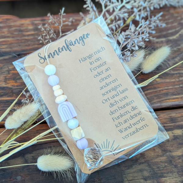 PRINT DRUCKVORLAGE PDF Verpackung Sonnenfänger Geschenkkarte 2 Designs Kleinigkeit Printable zum ausdrucken – Bild 4