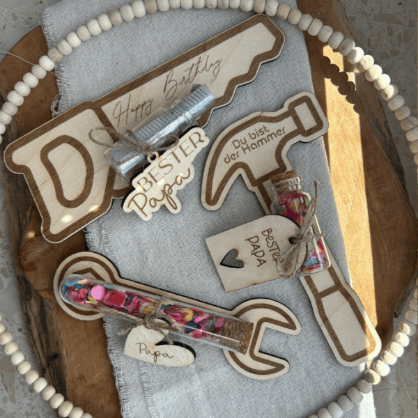 3mm und 4mm SVG Männersachen Geschenkidee für Männer Geschenk Vatertag Opa Mann SVG Laserdatei Laserfile Lasercut Männergeschenk Mann Vater – Bild 2