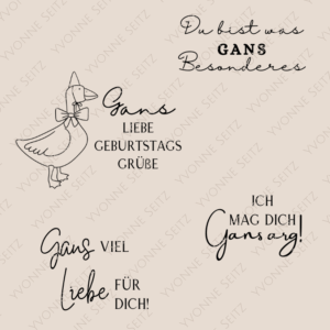 Geburtstag GANS viel Glück Gänse SVG Laser Datei Gravur Freundin Freundinnen Freundschaft Laserdatei Plotterdatei