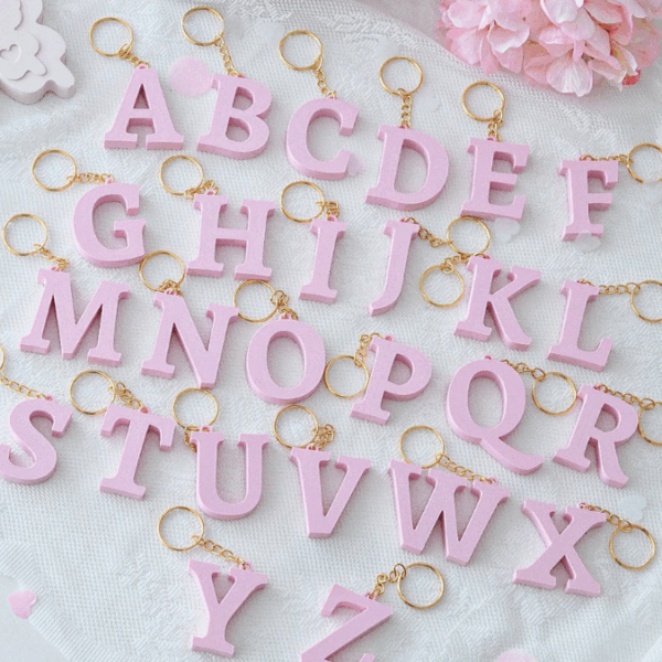 STL 3D Druck Datei für Bambu Studio Schlüsselanhänger A-Z Alphabet Namen Freundschaft 3D-Druck Datei – Bild 6