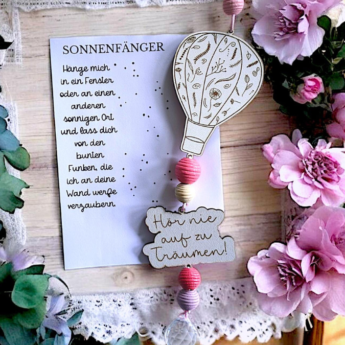 SVG Laserdatei Florale Sonnenfänger für Kinder Schulkind Einschulung Junge Mädchen Einhorn Flugzeug 9 Designs Geschenkidde für Kinder SVG-Datei – Bild 4
