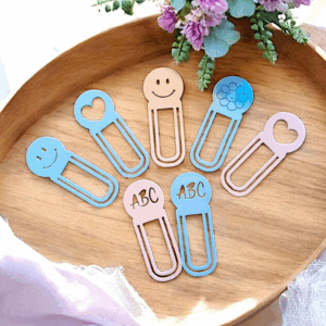 STL 3D Druck Datei Lesezeichen 4er Set Geschenkidee für Kinder Schulkind Einschulung 3D-Druck Datei