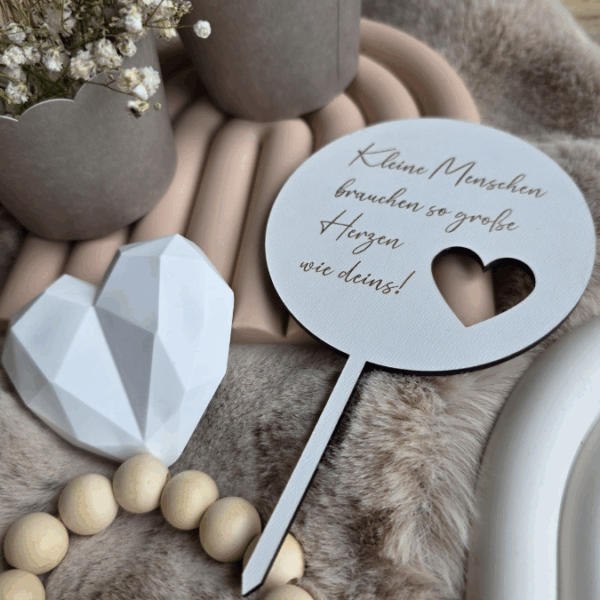 SVG Laser Datei Pflanzenstecker 9er Set Kindergartenabscheid Geschenk Erzieherin Kita KiGa SVG Datei – Bild 6