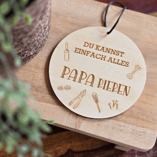 SVG Datei Holzscheiben Opa Papa Werkzeug Männer Geschenkidee für Vatertag Legendaddy Einzigbartig Paparieren Laserdatei Männergeschenk Vater – Bild 19