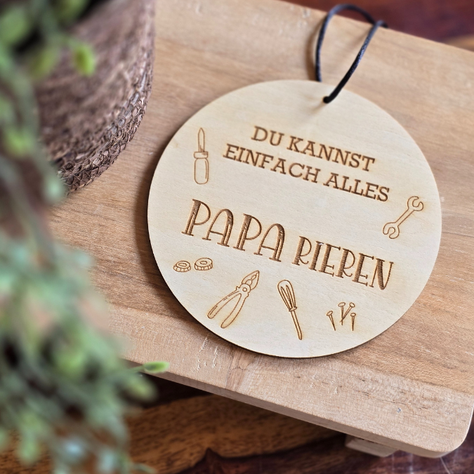 SVG Datei Holzscheiben Opa Papa Werkzeug Männer Geschenkidee für Vatertag Legendaddy Einzigbartig Paparieren Laserdatei Männergeschenk Vater – Bild 19