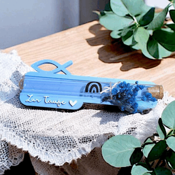 STL 3D Druck Datei 4er Set Halter für Reagenzgläser, Gutscheine oder Geld Geschenkverpackung Kirche Konfirmation Kommunion Taufe 3D-Druck Datei – Bild 6
