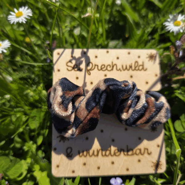 SVG Laserdatei Girls Scrunchie Halter Verpackung für Haargummis Scrunchies Mädchen Einhorn 8 Designs Geschenkidde für Kinder SVG-Datei – Bild 8