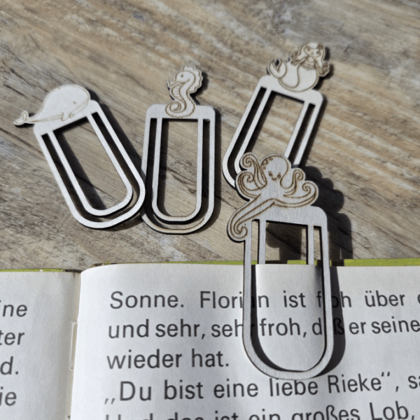SVG Laserdatei Schulkind Einschulung 4 Designs Lesezeichen Meerjungfrau Fische Ocean Schulstart Lesen Gescheinkidee Junge Mädchen SVG Datei – Bild 7