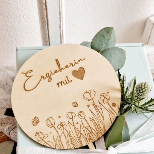 SVG Laser Datei Pflanzenstecker 9er Set Kindergartenabscheid Geschenk Erzieherin Kita KiGa SVG Datei – Bild 21