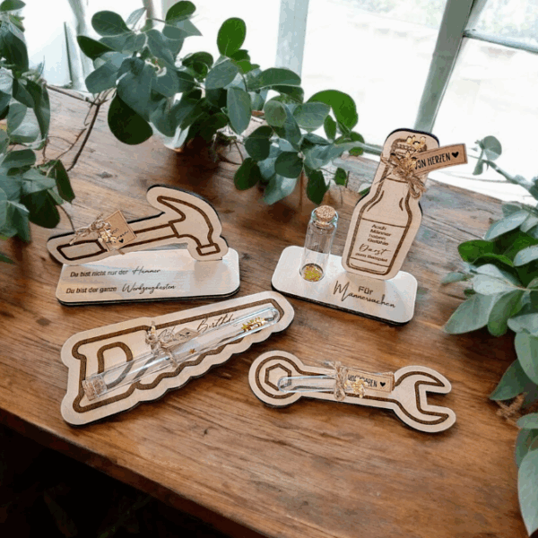3mm und 4mm SVG Männersachen Geschenkidee für Männer Geschenk Vatertag Opa Mann SVG Laserdatei Laserfile Lasercut Männergeschenk Mann Vater – Bild 18