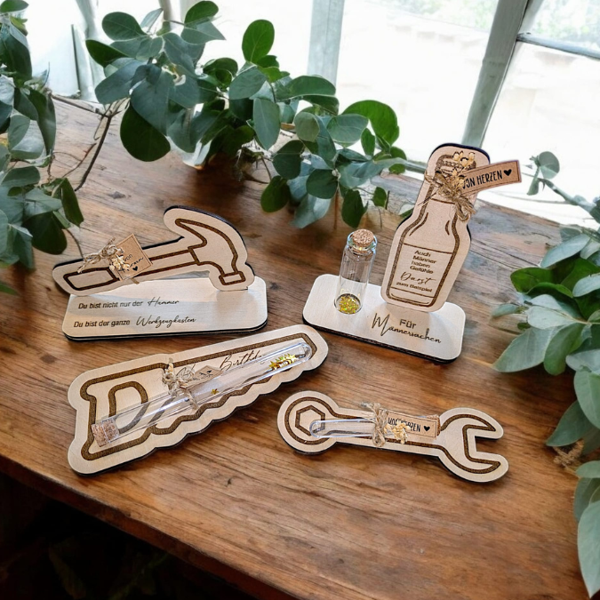 3mm und 4mm SVG Männersachen Geschenkidee für Männer Geschenk Vatertag Opa Mann SVG Laserdatei Laserfile Lasercut Männergeschenk Mann Vater – Bild 19