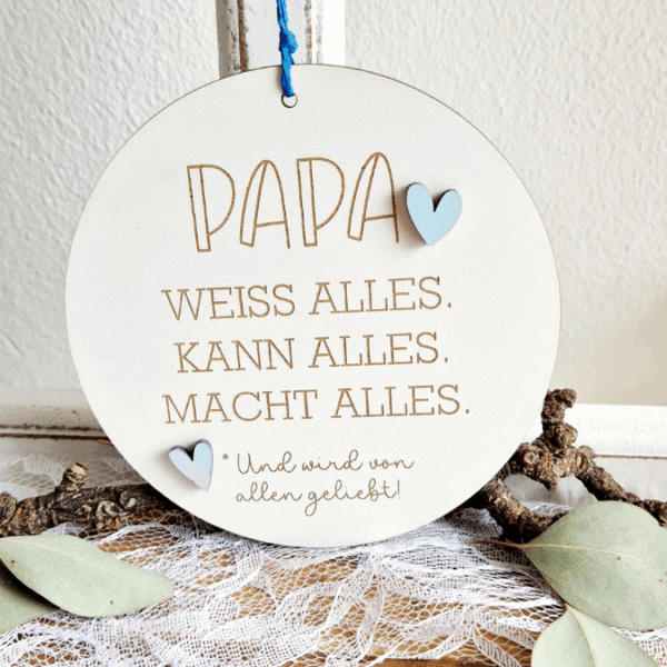 SVG Datei Holzscheiben Opa Papa Werkzeug Männer Geschenkidee für Vatertag Legendaddy Einzigbartig Paparieren Laserdatei Männergeschenk Vater – Bild 12