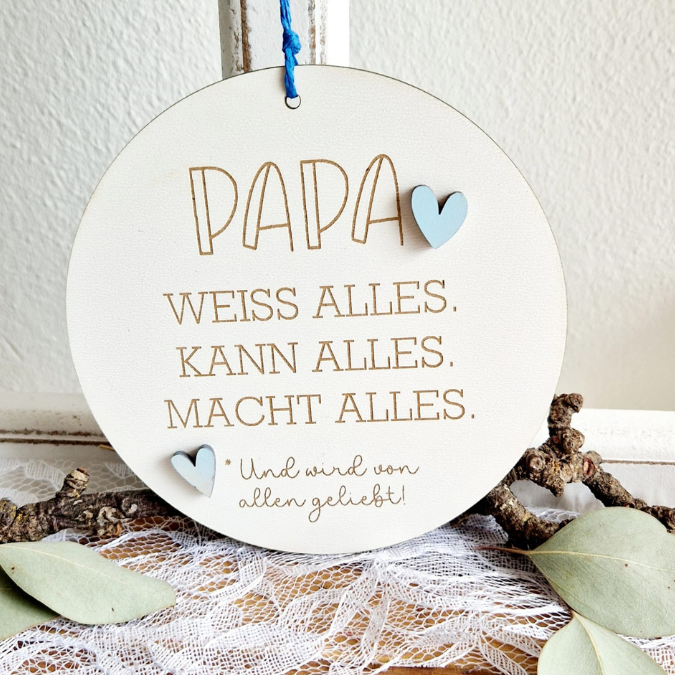 SVG Datei Holzscheiben Opa Papa Werkzeug Männer Geschenkidee für Vatertag Legendaddy Einzigbartig Paparieren Laserdatei Männergeschenk Vater – Bild 12