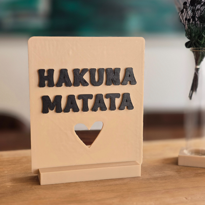STL 3D Druck Datei Statement Aufsteller positive quotes Sprüche Karten Einschieber mit 3 verschiedenen Ständern 3D-Datei – Bild 12