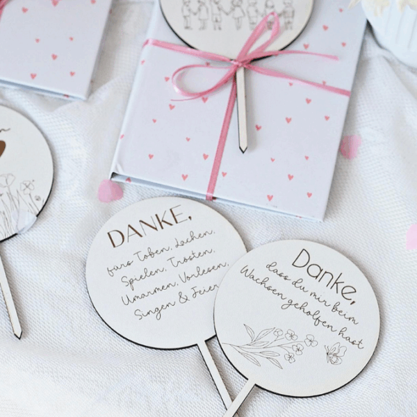 SVG Laser Datei Pflanzenstecker 9er Set Kindergartenabscheid Geschenk Erzieherin Kita KiGa SVG Datei – Bild 29